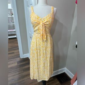 Lost + Wander Yellow Dress NWT